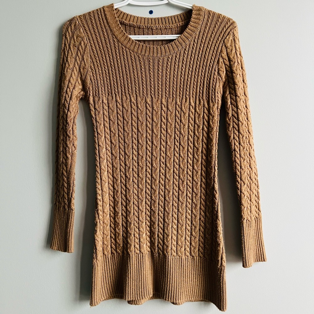 Long Knitted Sweater, XS
